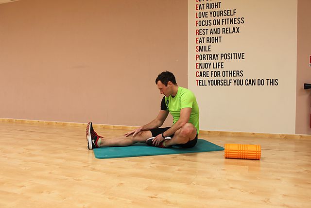 Photo of Seated Floor Hamstring Stretch exercise
