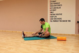 Seated Floor Hamstring Stretch