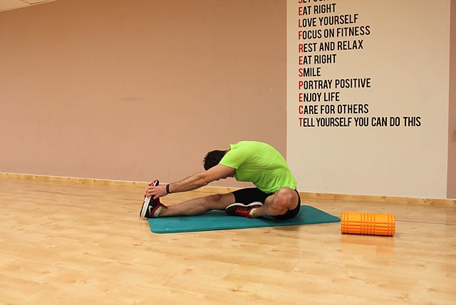 Photo of Seated Floor Hamstring Stretch exercise