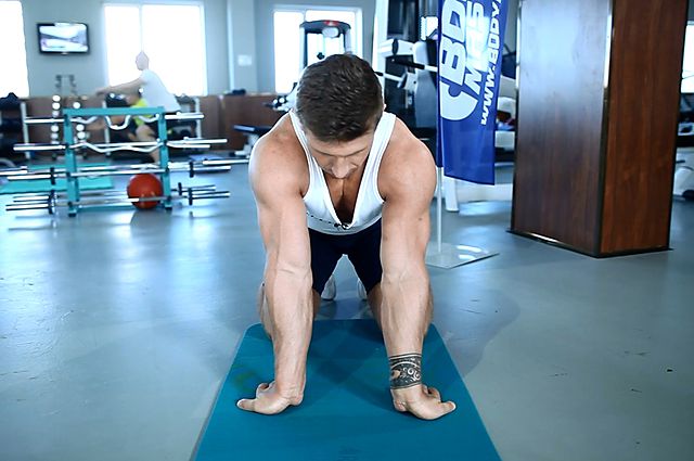 Photo of Kneeling Forearm Stretch exercise
