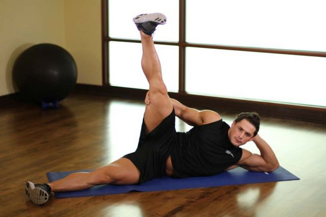 Photo of Side Lying Groin Stretch  exercise