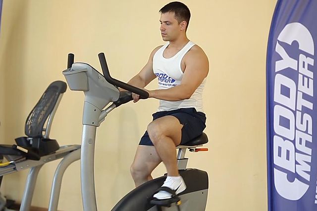 Photo of Bicycling, Stationary  exercise