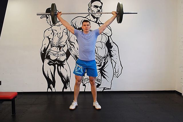 Photo of Power Snatch exercise