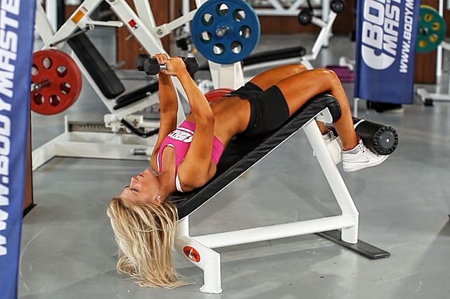 Photo of Decline Dumbbell Flyes  exercise
