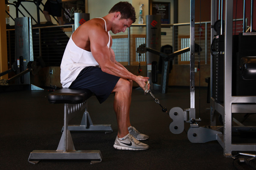 Exercise Cable Wrist Curl