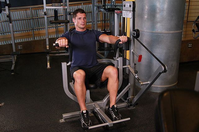 Photo of Machine Bench Press exercise