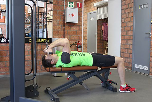 Photo of High Cable Curls exercise