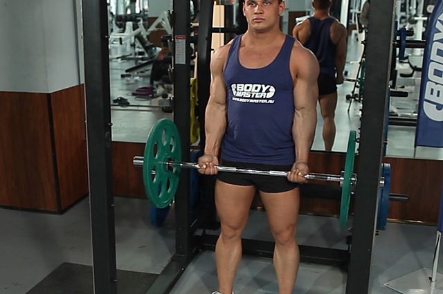 Photo of Close-Grip EZ Bar Curl exercise