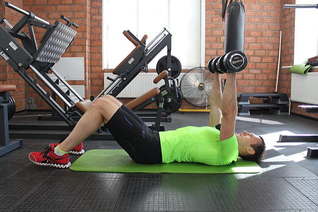 Photo of Dumbbell Floor Press  exercise