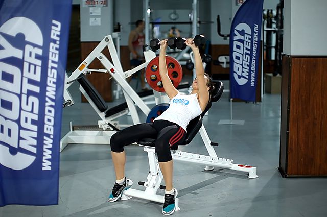 Photo of Incline Dumbbell Press exercise