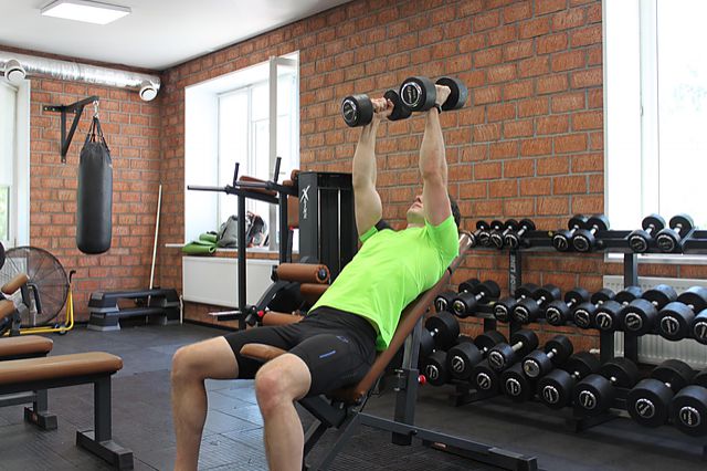Photo of Incline Dumbbell Bench With Palms Facing In exercise