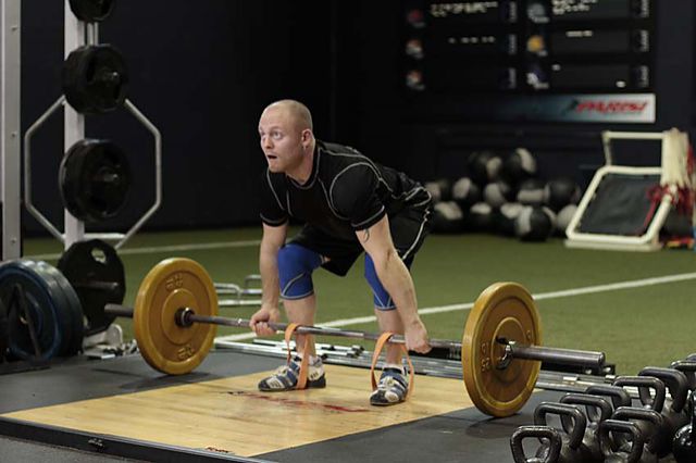 Photo of Deadlift with Bands exercise