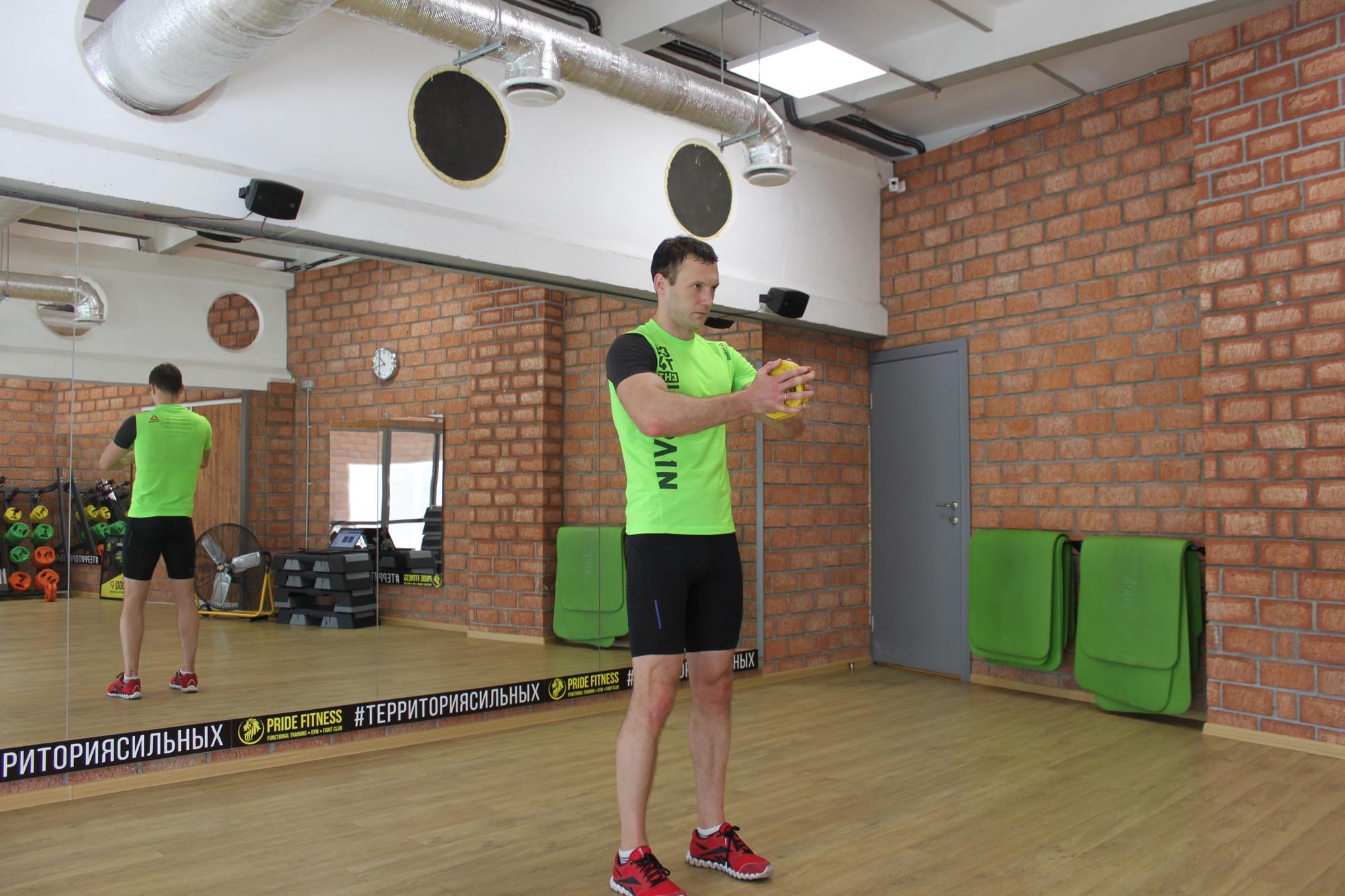 Exercise Isometric Chest Squeezes