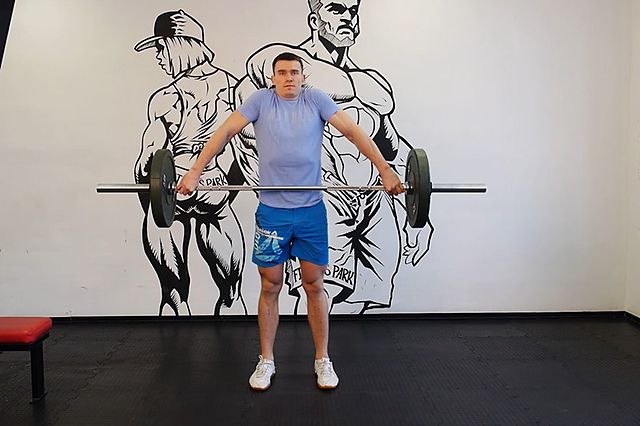Photo of Clean Shrug exercise