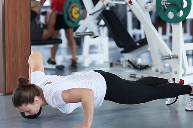 Photo of Plyo Kettlebell Pushups  exercise