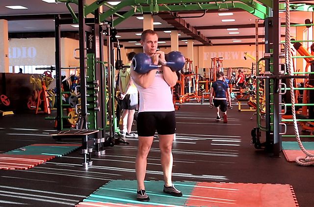 Photo of Double Kettlebell Jerk exercise