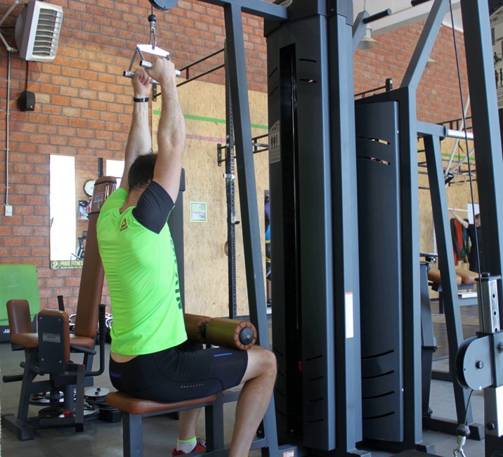 Exercise V-Bar Pulldown