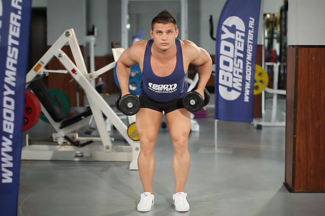 Photo of Bent Over Two-Dumbbell Row  exercise