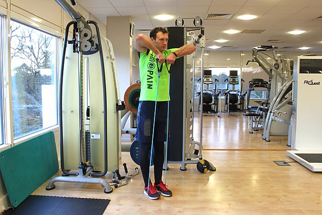 Photo of Upright Row - With Bands exercise