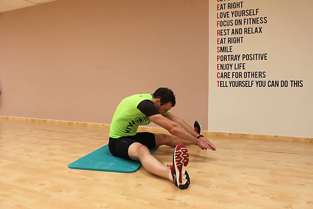 Photo of The Straddle exercise