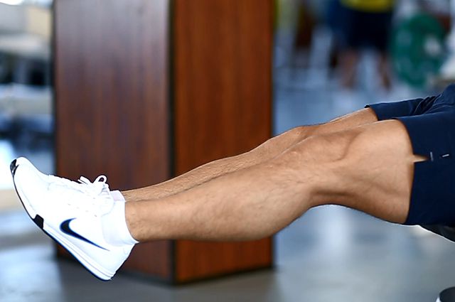 Photo of Seated Leg Tucks exercise
