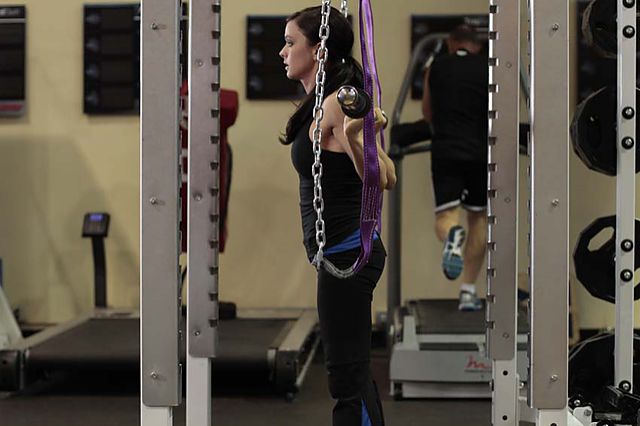 Photo of Hanging Bar Good Morning exercise