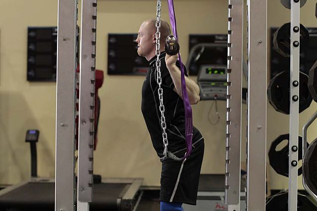 Photo of Hanging Bar Good Morning exercise