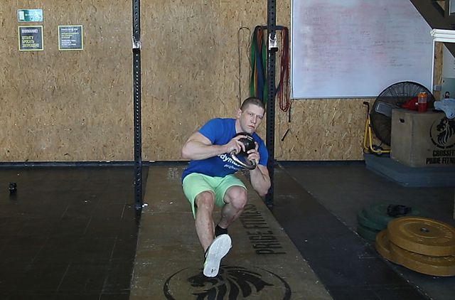Photo of Kettlebell Pistol Squat exercise