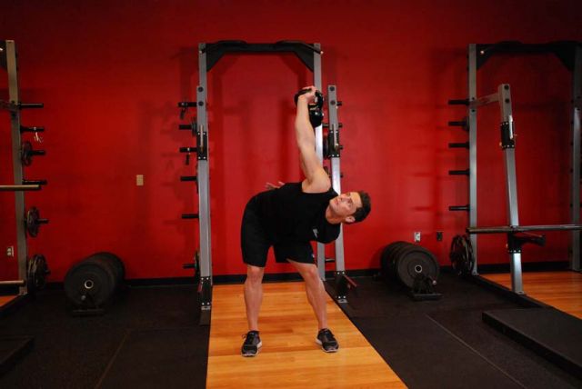 Photo of Advanced Kettlebell Windmill  exercise