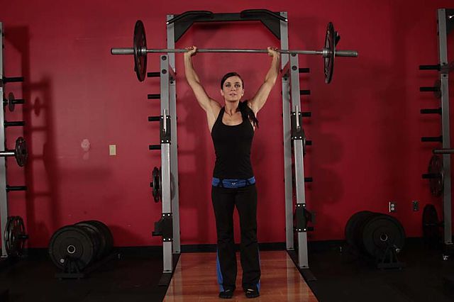 Photo of Push Press - Behind the Neck  exercise