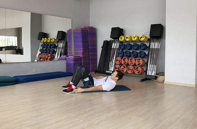 Photo of Alternate Heel Touchers  exercise