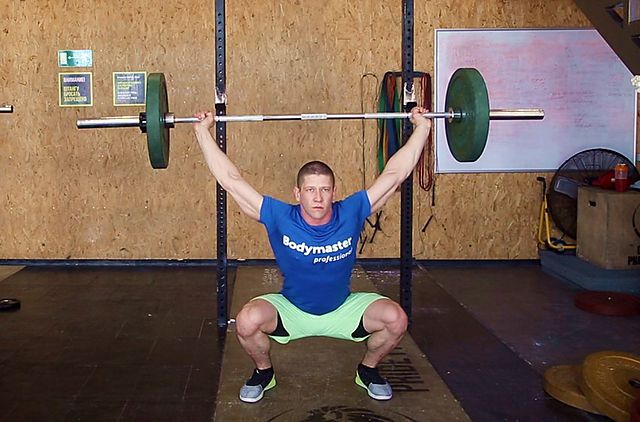 Photo of Overhead Squat exercise