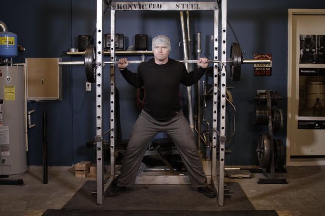 Photo of Reverse Band Power Squat  exercise