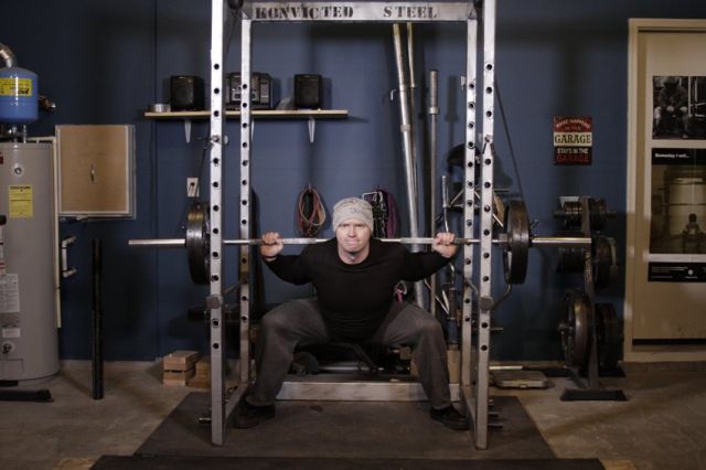 Photo of Reverse Band Power Squat  exercise