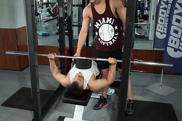 Photo of Board Press exercise