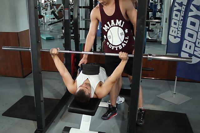 Photo of Board Press exercise