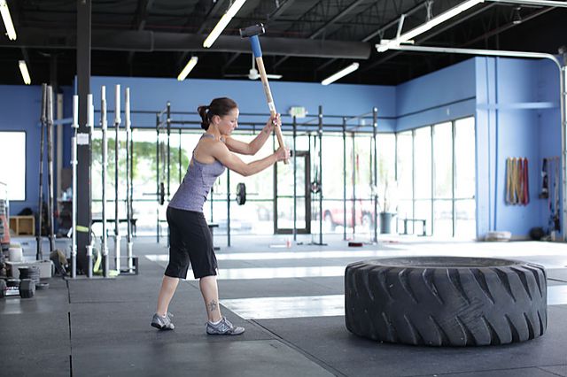Photo of Sledgehammer Swings exercise