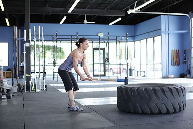 Photo of Sledgehammer Swings exercise