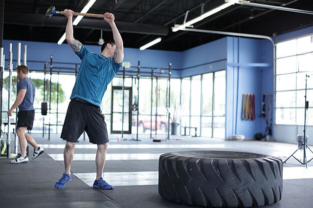 Photo of Sledgehammer Swings exercise
