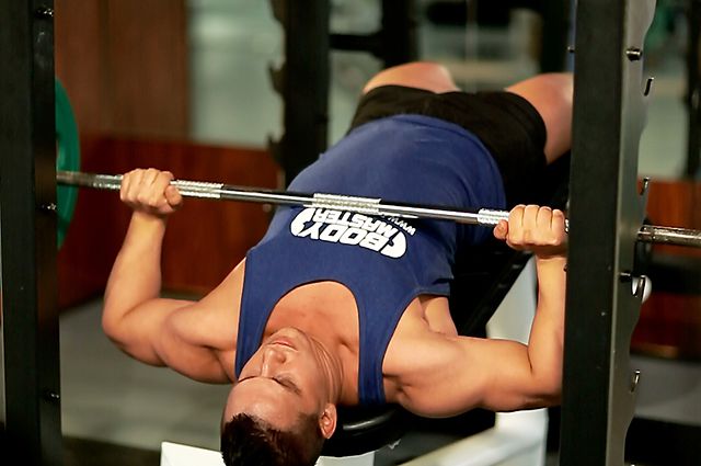 Photo of Decline Barbell Bench Press  exercise