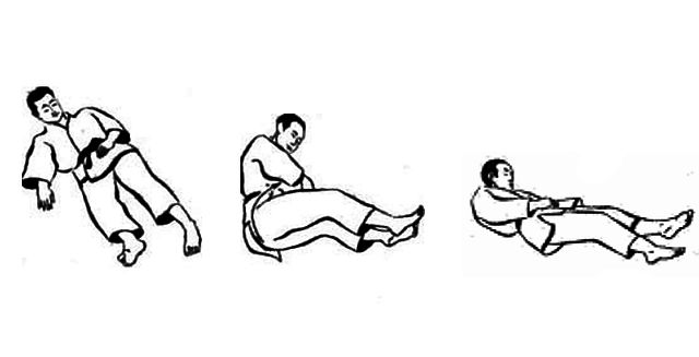 Photo of Падение на бок из положения полулежа exercise