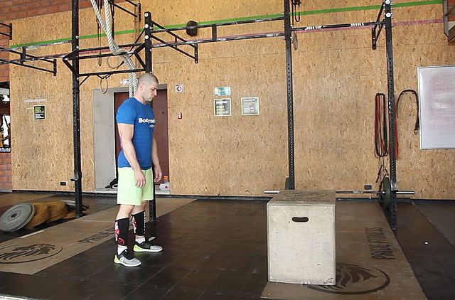 Photo of Burppe Box Jump exercise