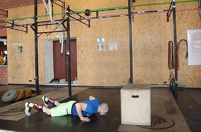 Photo of Burppe Box Jump exercise