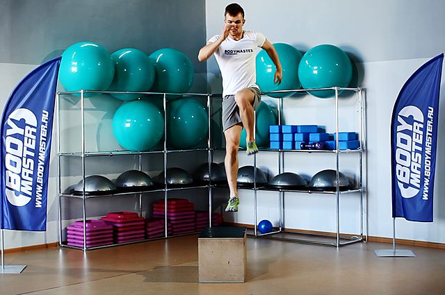 Photo of Single-Leg Stride Jump exercise