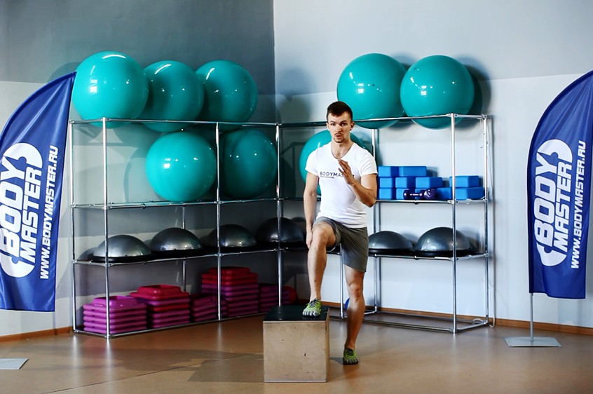 Exercise Single-Leg Stride Jump