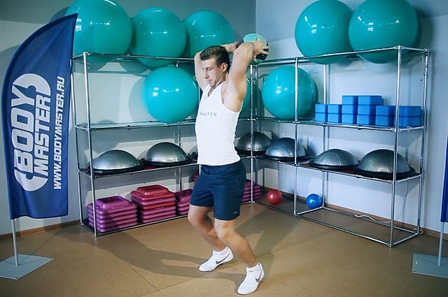 Photo of Overhead Slam exercise