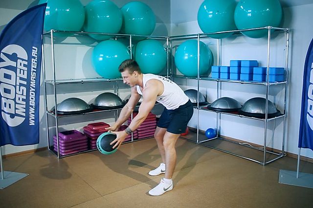 Photo of Overhead Slam exercise