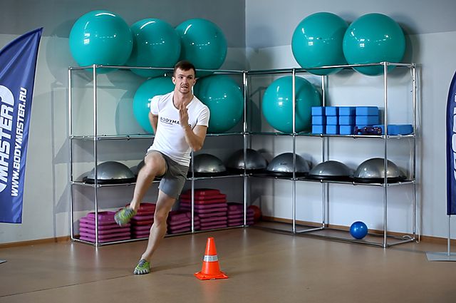 Photo of Single-Cone Sprint Drill exercise