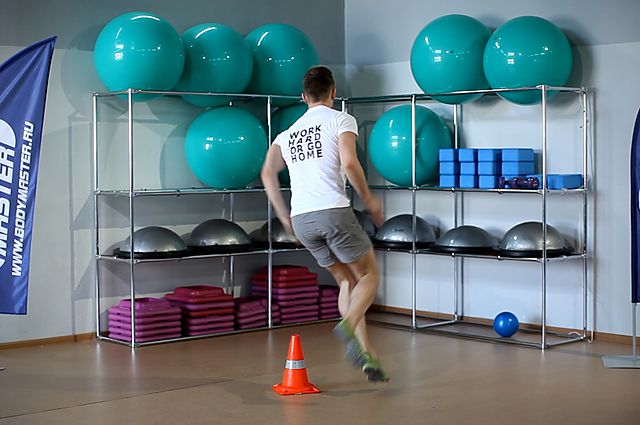Photo of Single-Cone Sprint Drill exercise