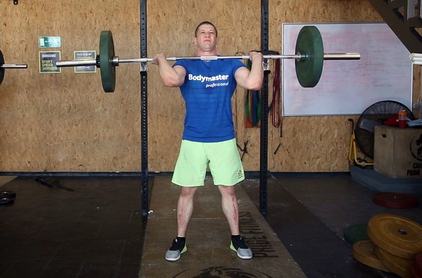 Exercise Split Jerk